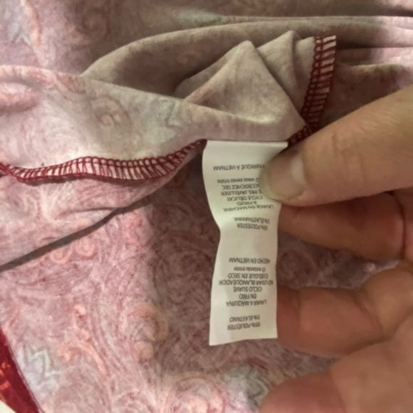 LulaRoe ladies t-shirt dress midi red & size XL NWT - Picture 11 of 15